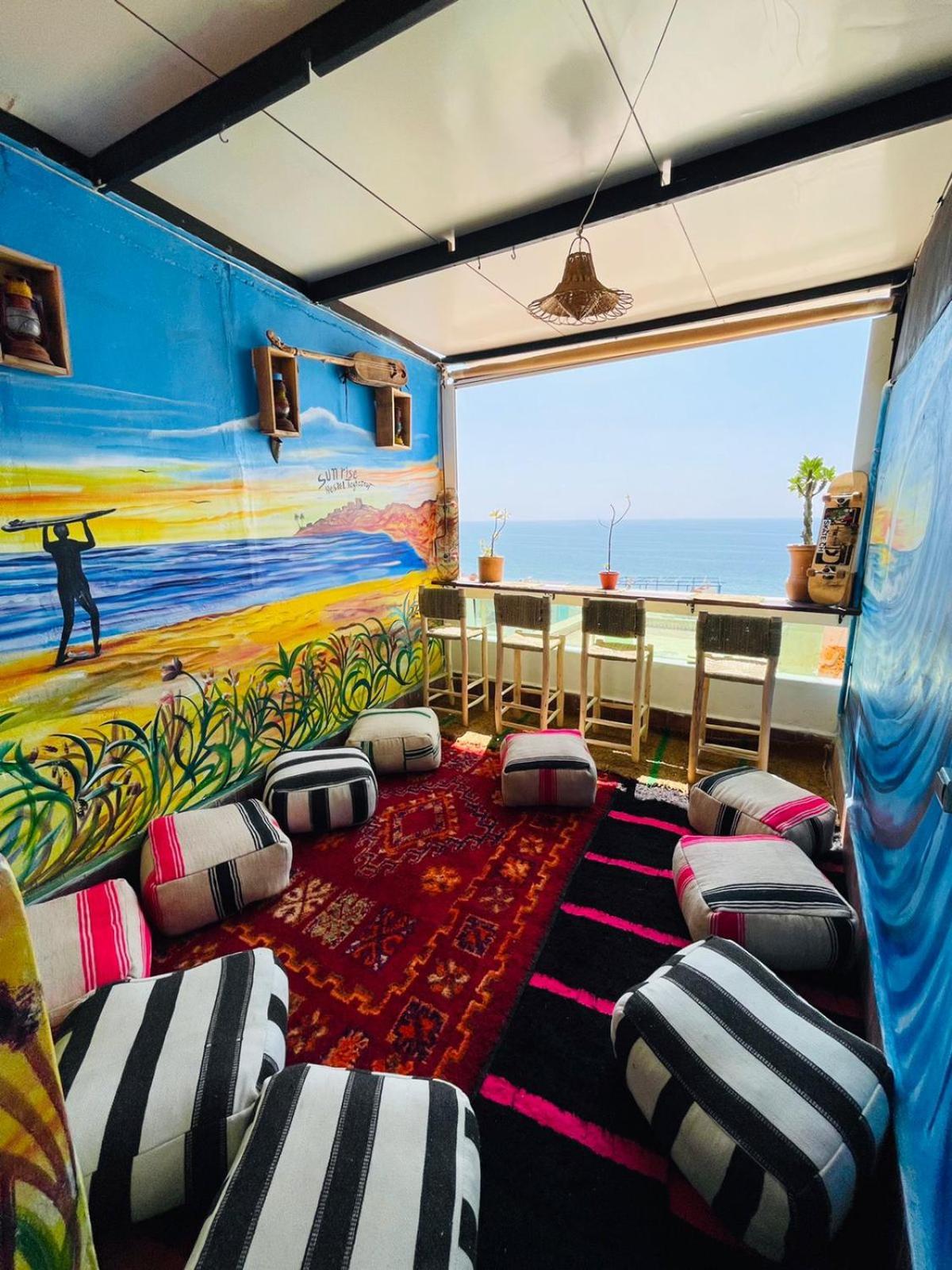 Sunrise Hostel Taghazout Exteriör bild